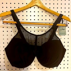 36 FF Black Bikini Top